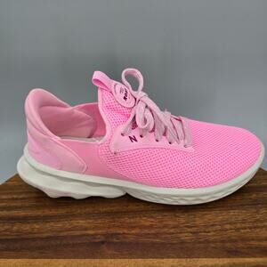 New Balance Fresh Foam Roav Elite Shoes Womens 8.5 B Pink Mesh Running Sneakers